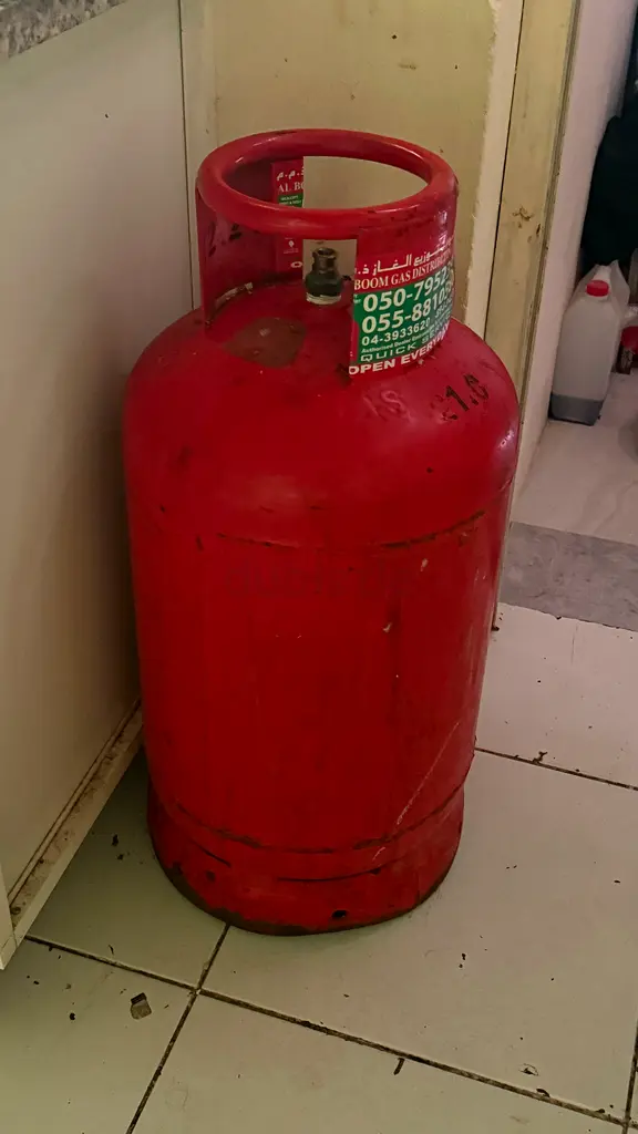 Gad cylinder with regulator 22kg