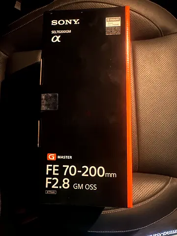 Sony 70-200 F2.8 G Master Lens Brand New Sealed