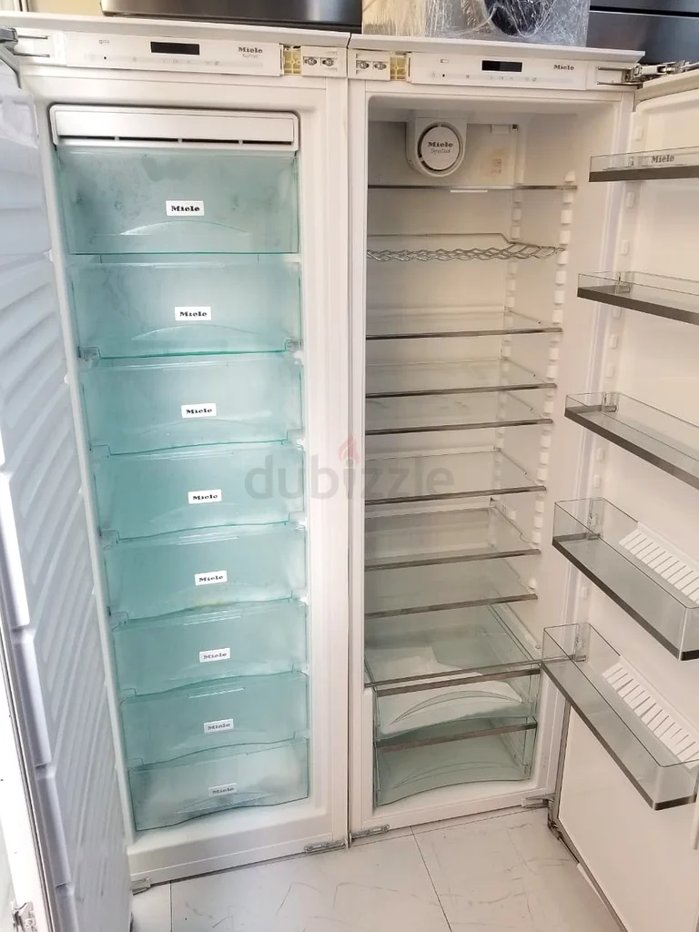 Miele built in fridge freezer saperet set