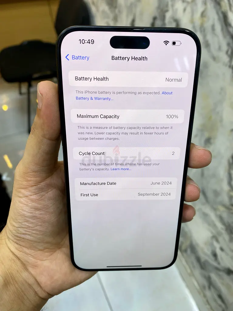 Iphone 15 256GB black LLA Model