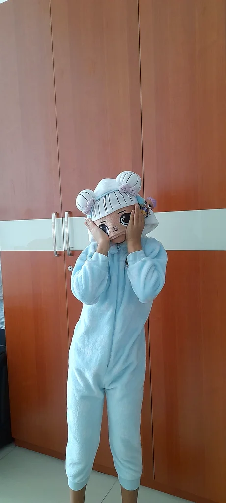 Sleeping jumpsuit LOL surprise for a girl of 6-8 years63236120790401110