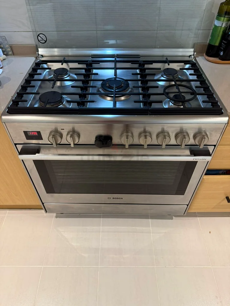 Bosch Top gas Oven Electric 8th series cooking range