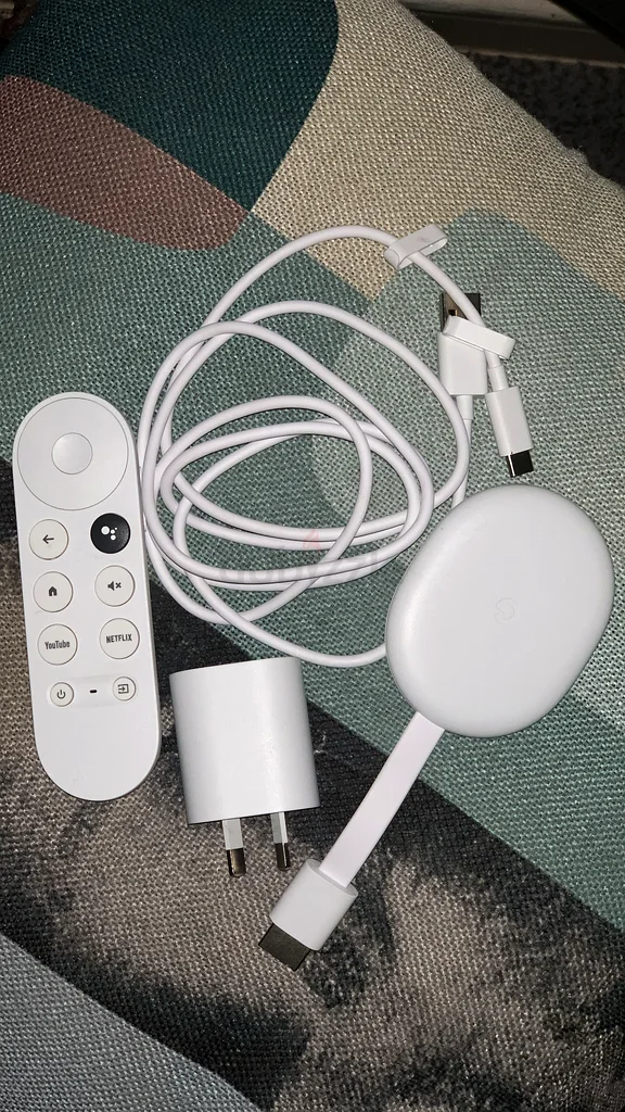 Chromecast 4K with Google TV