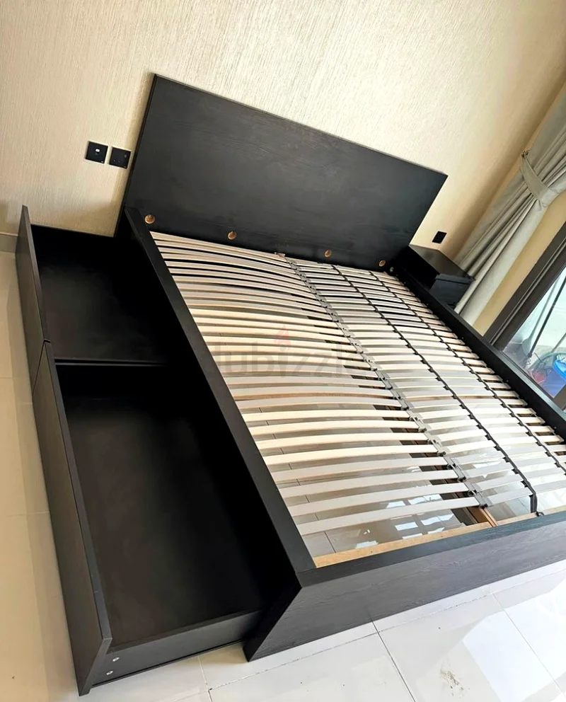 Ikea Malm King Storage Bed With Ikea mattress