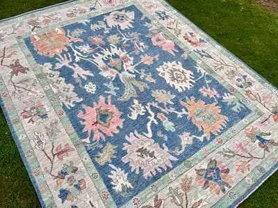 245 x 305 cm | new Handmade Beautiful Oushak Carpet