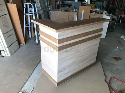Office Reception Desk Counter Custom Made
