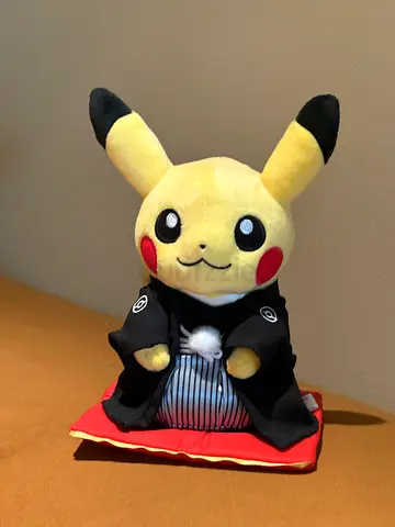 Japanese Samurai Pikachu Pokemon Anime Plushie