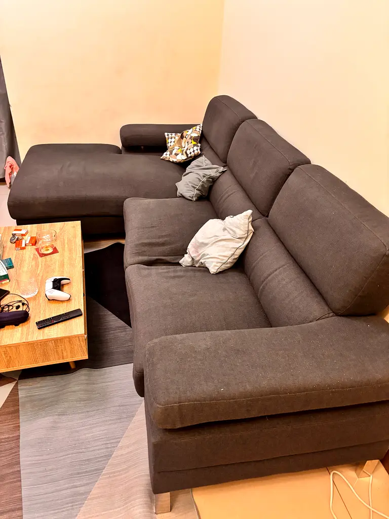 L Shape couch sofa for sale