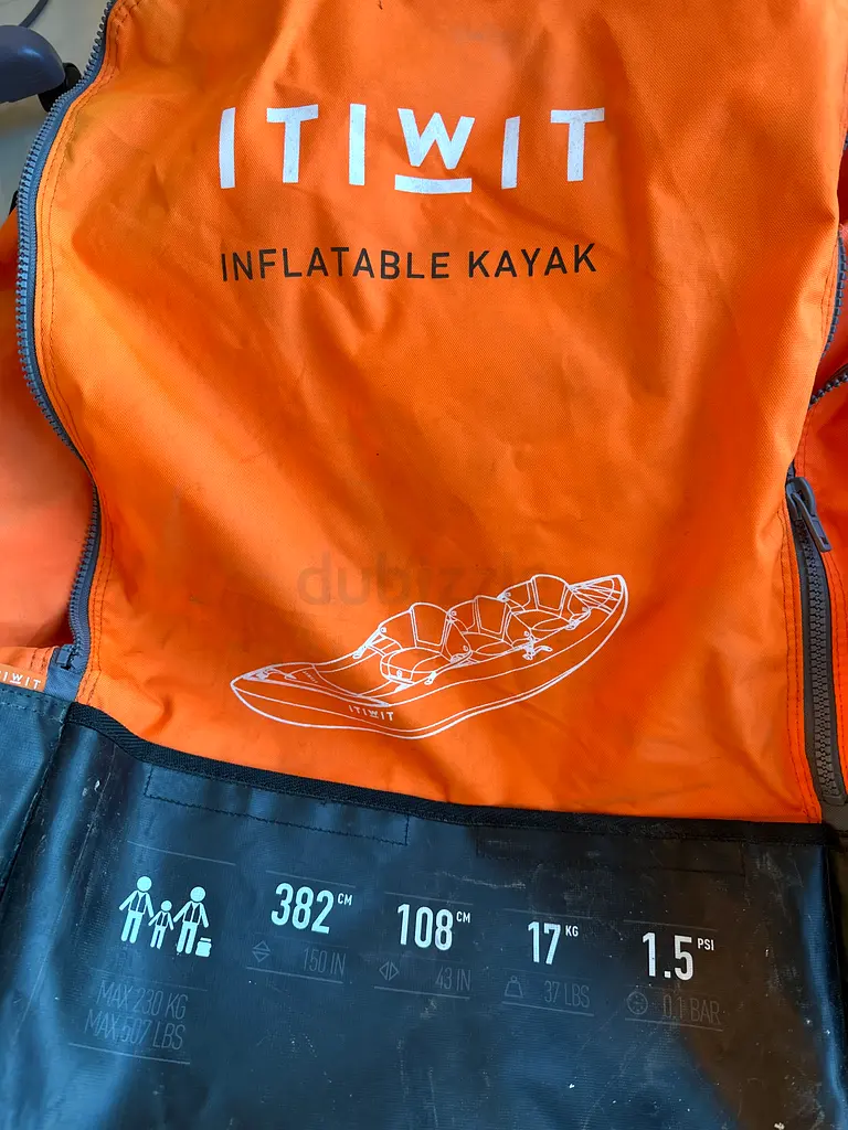 ITIWIT inflatable kayak (3 persons)