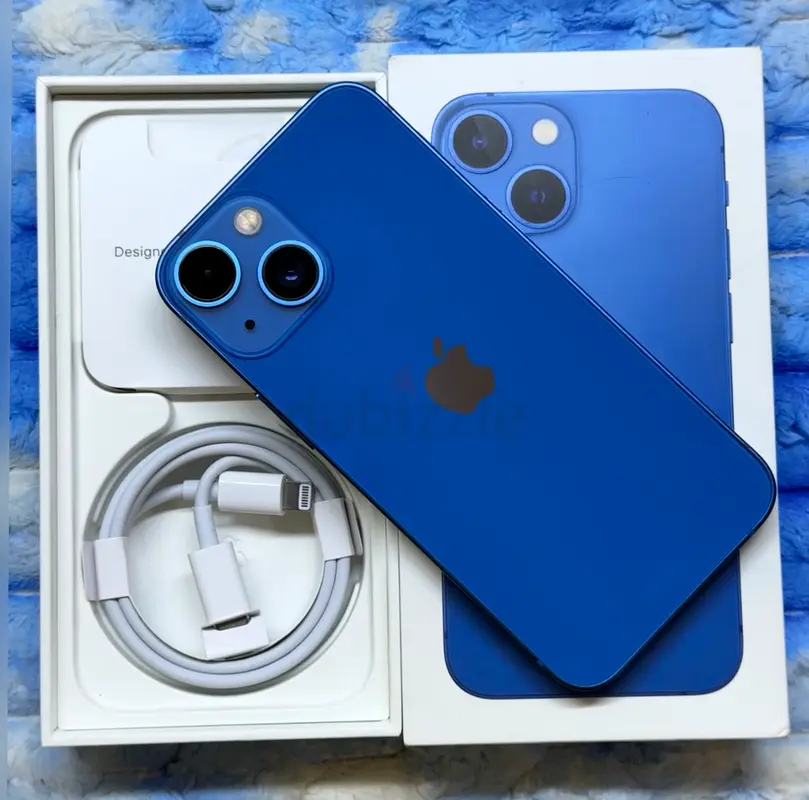 IPHONE 13MINI BLUE COLOR 128GB STORAGE