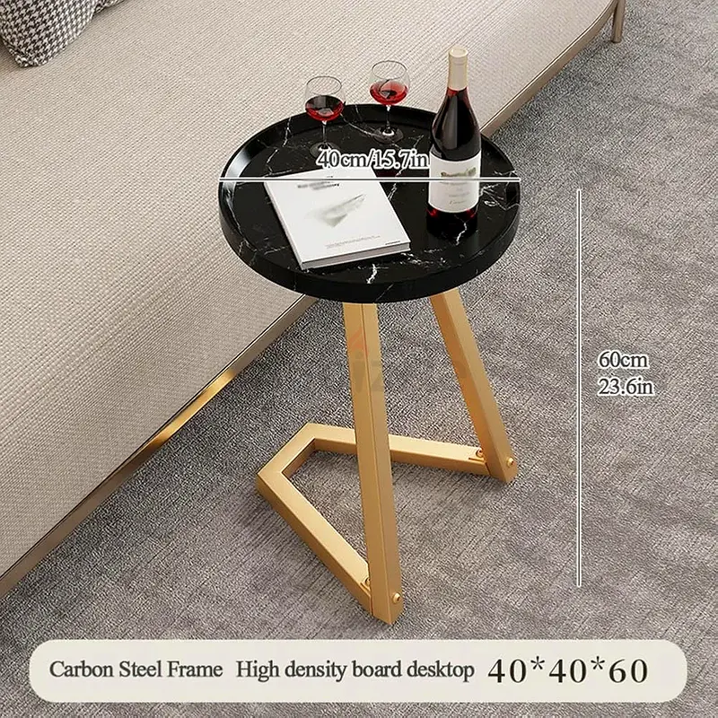 C Shaped Side Table, Bedside Bookcase Table, Side Coffee Table (Cash on