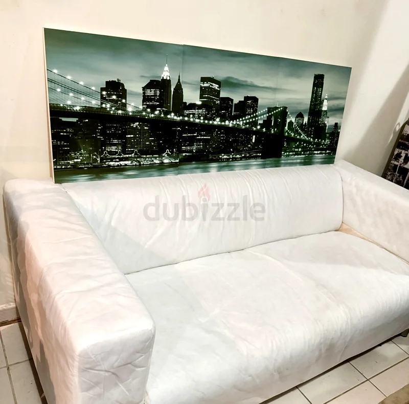 Brooklyn bridge wall frame set of 3