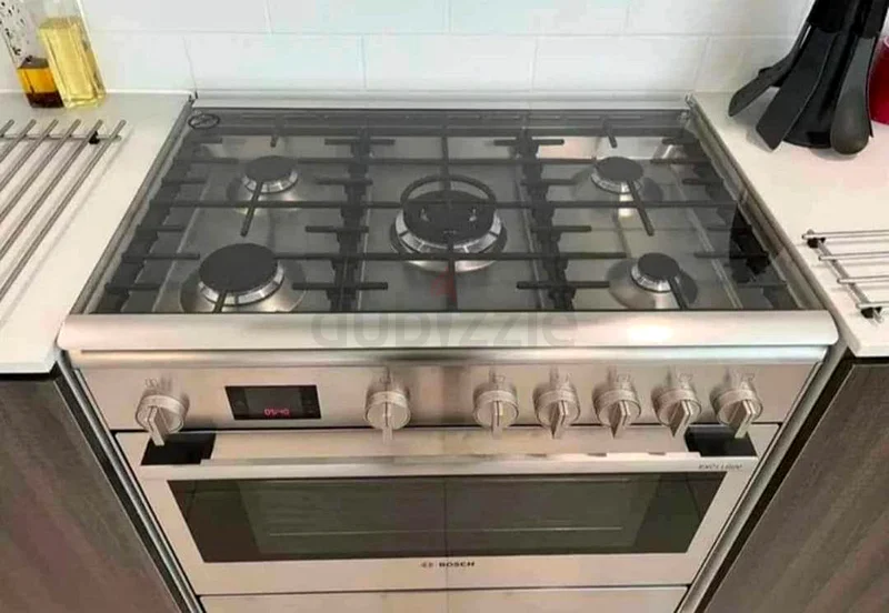 Bosch series 6 Top Gas oven electric cooker 90 by 60cm