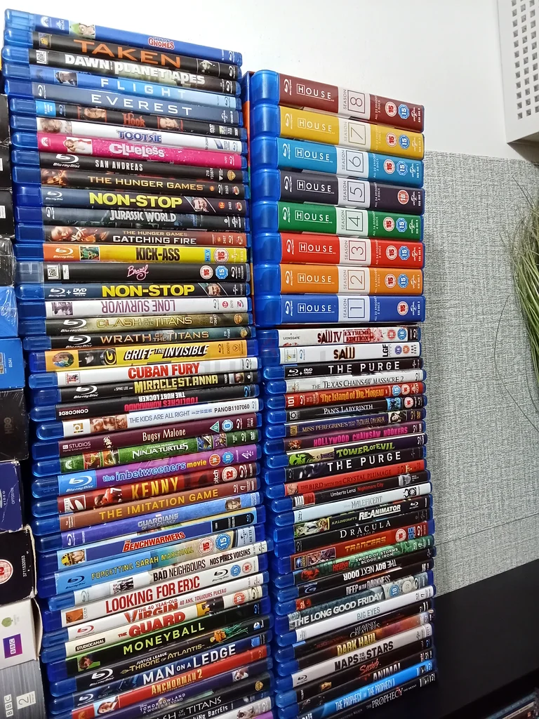 Huge collection of Bluray films / Tv series