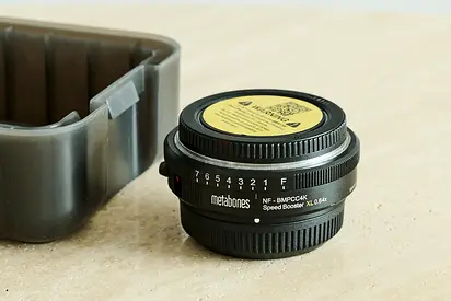 Metabones speed booster nf - bmpcc4k xl 0.64x for Blackmagic Packet Cinema 4k