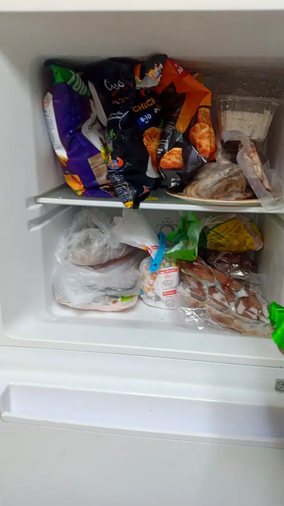 Double door refrigerator