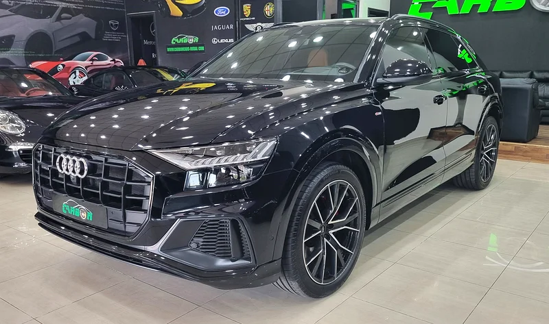 AUDI Q8 S-LINE 2021 GCC IN IMMACULATE CONDITION63151402350081112