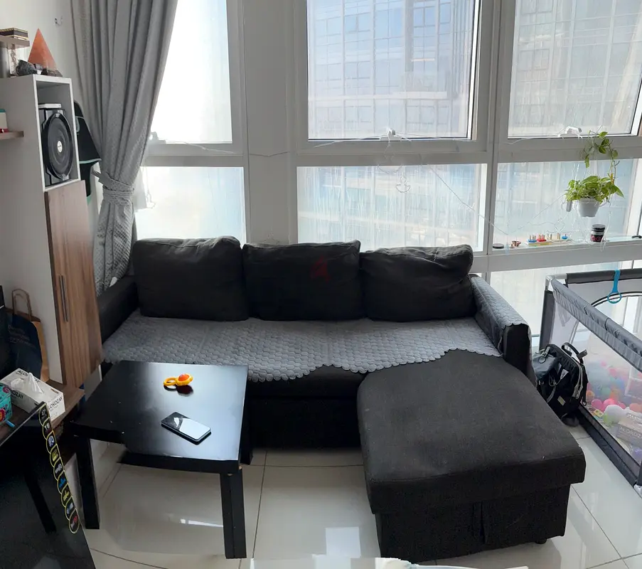 L shaped living hall sofa on sale