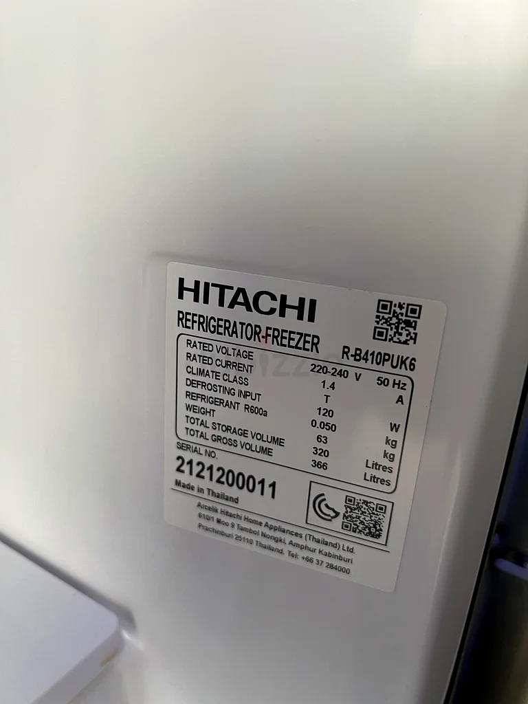 Hitachi Bottom Freezer 410 Litres – RB410PUK6PSV FREE DELIVERY   WARRANTY63166647526914113