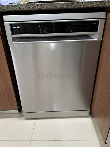 Mabe Turnkey Brand  2 Racks Diswasher Silver Colour FREE DELIVERY+ WARRANTY