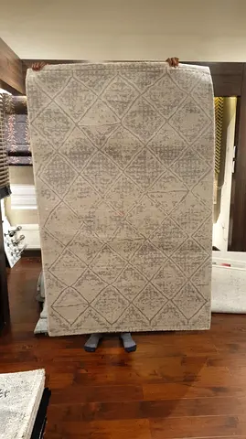 Turkish machine made rugs cream color