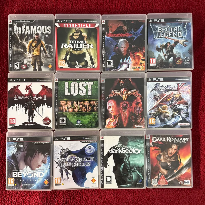 ألعاب PS3 بسعر 55 درهمًا63227803424131113