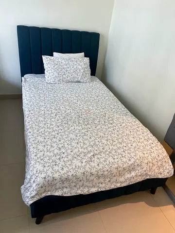 (2) Single bed + mattress