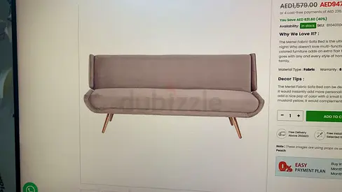 Modern sofa bed