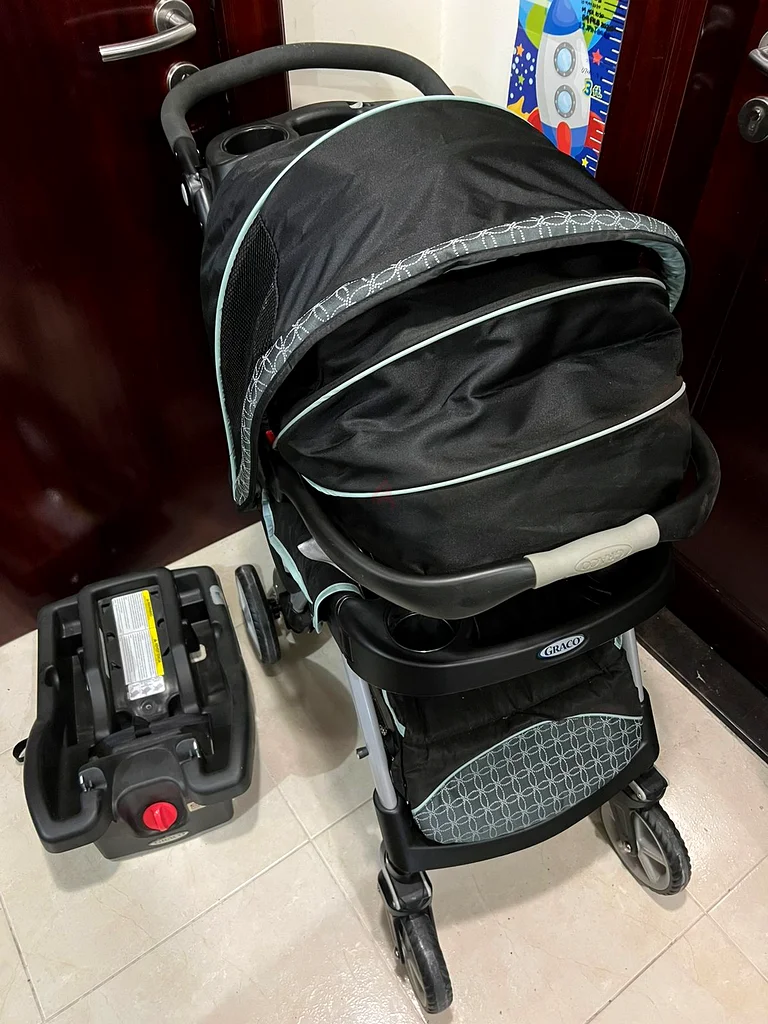 Infant Stroller with carseat -GRACO comfy cruiser63207887787777114