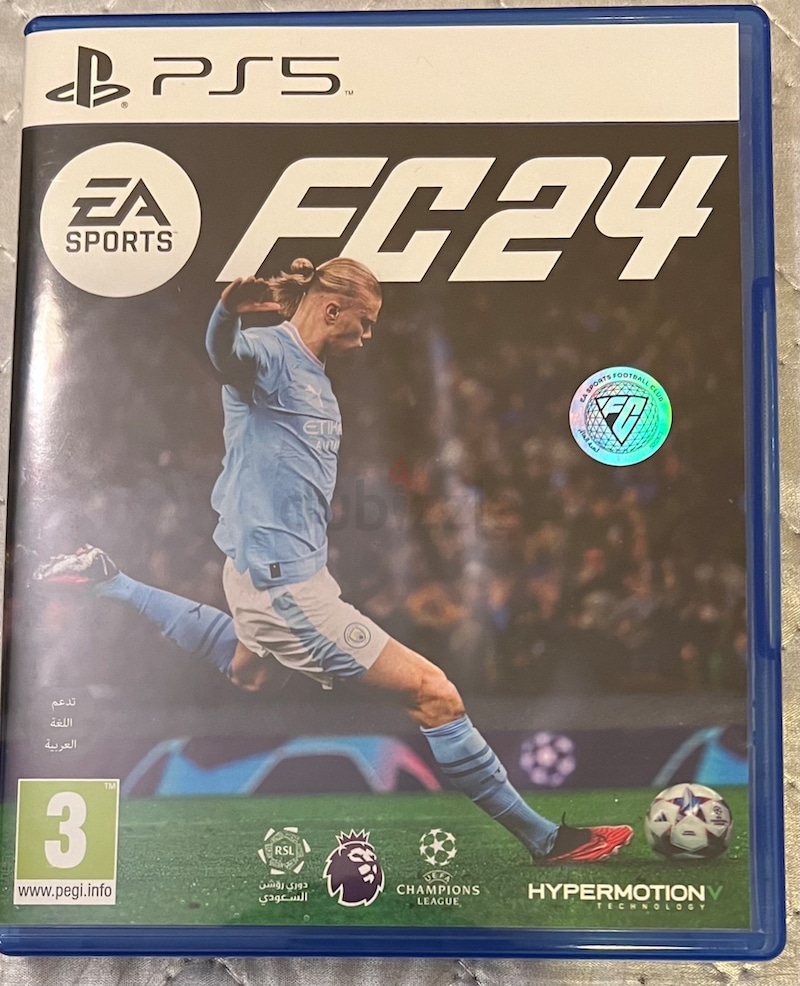 PS5 FC 24 (FIFA 24 disc ) Arabic support