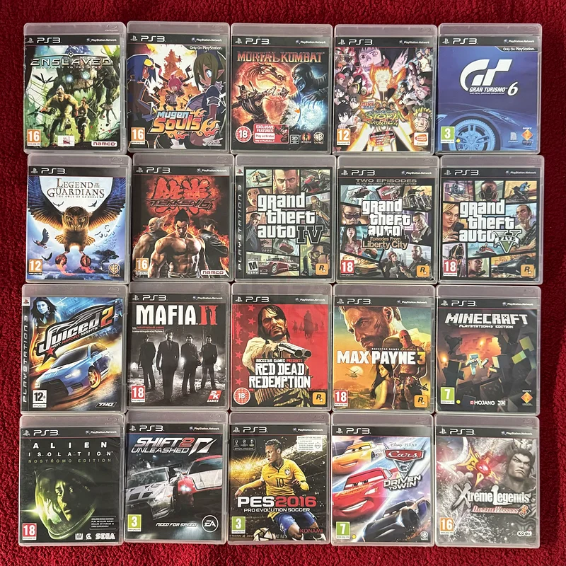 PS3 games 75 dhs63264588538242111