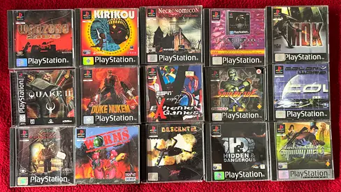 Ps1 games 100 dhs