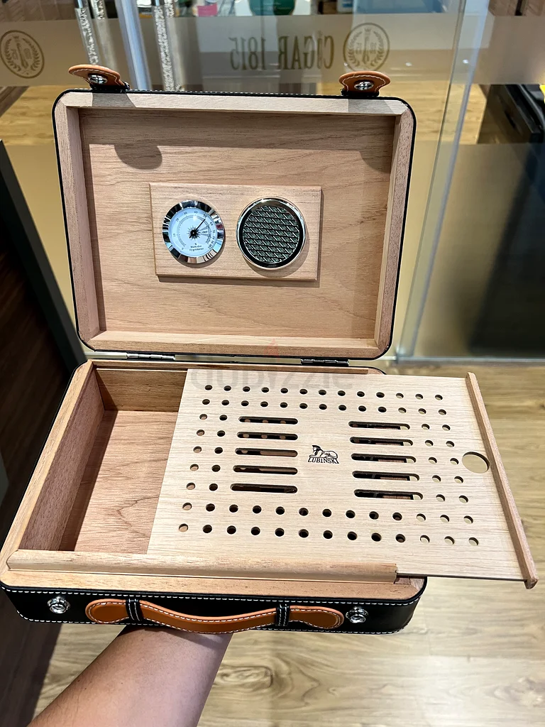 LUBINSKI Cigar Humidor Travel Box63239617443074113