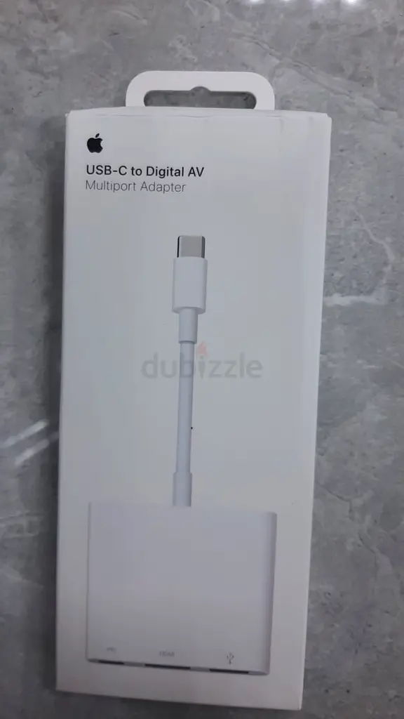 APPLE USB-C TO DIGITAL AV MULTIPORT ADAPTER (MW5M3AM/A) WHITE