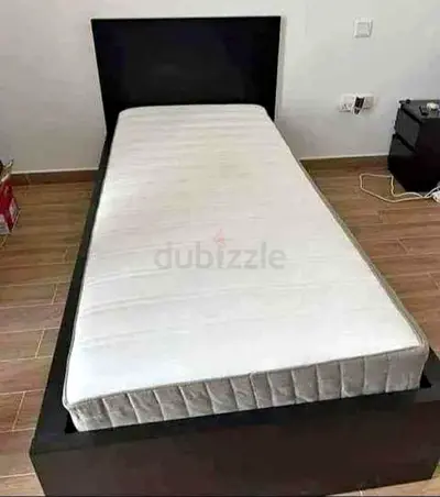 IKEA Malam single bed 90×200cm with IKEA spring mattress