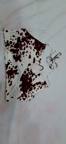 Bershka Stretch Top Large