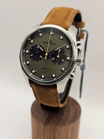 Favre-Leuba Sky Chief Chronograph Automatic Green Dial 43m