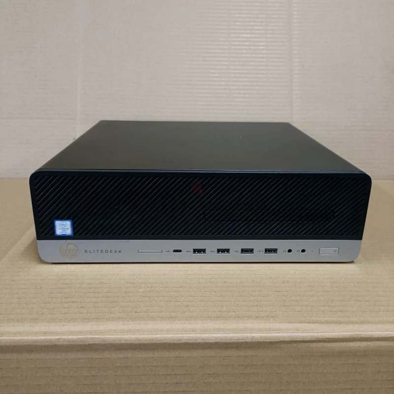 جهاز HP ELITE DESK 800 G3 بحجم صغير، ذاكرة عشوائية 16 جيجابايت DDR4، معالج إنتل كور (i5 من الجيل السابع)، وسعة تخزين 256 جيجابايت من نوع SSD NVMe63265096288129111