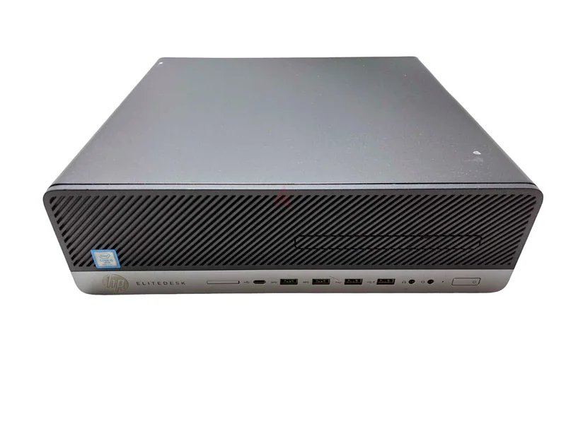 جهاز HP ELITE DESK 800 G3 بحجم صغير، ذاكرة عشوائية 16 جيجابايت DDR4، معالج إنتل كور (i5 من الجيل السابع)، وسعة تخزين 256 جيجابايت من نوع SSD NVMe63265096288129113