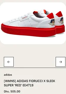 adidas x fiorucci sleek super w