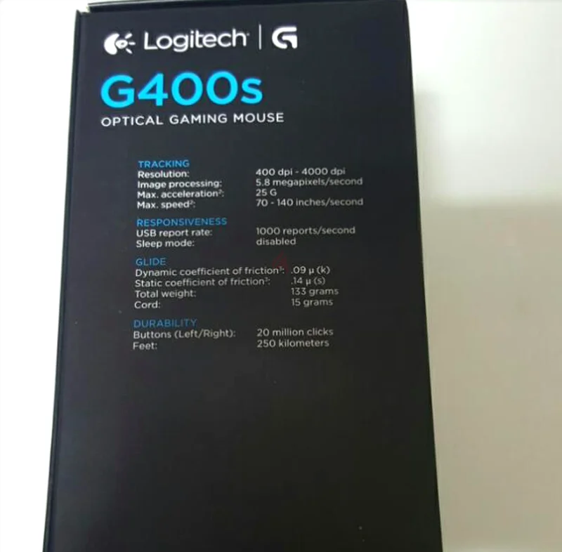 Logitech G400s Optical Gaming Mouse63257118649474111