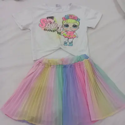 2-piece set for girls 4-5 years