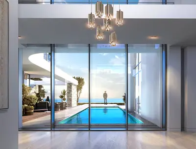 5 Br + Maids R / Private Pool / Beachfront Villas / No Commission