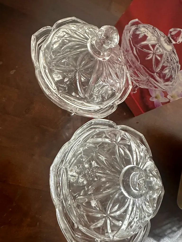 Crystal bowl 2pieces63212398360323111