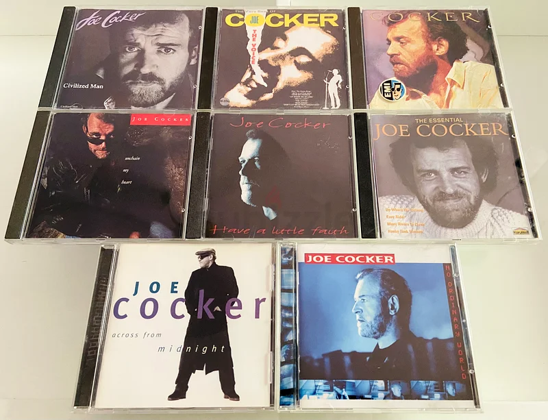 8 Joe Cocker Music CD’s628668378667551119