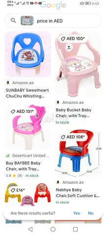 Branded Baby Chair with Soft Cushion
