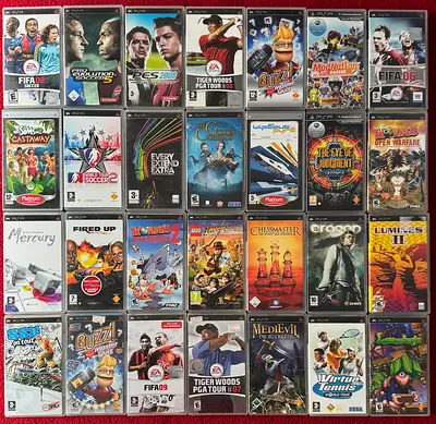PSP games 45 dhs