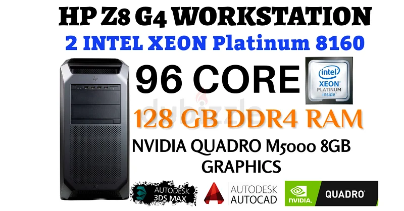 Z8 G4 XEON Platinum 8160 2基/SSD1TB HDD2T Amazon.com: PCSP High End Z8 G4 Workstation, 2X Intel Xeon