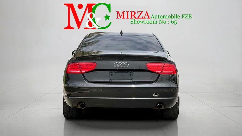 AUDI A8 - 2012 - BLACK WITH BROWN INTERIOR - CLEAN CAR FRESH JAPAN IMPORT63224791874945114