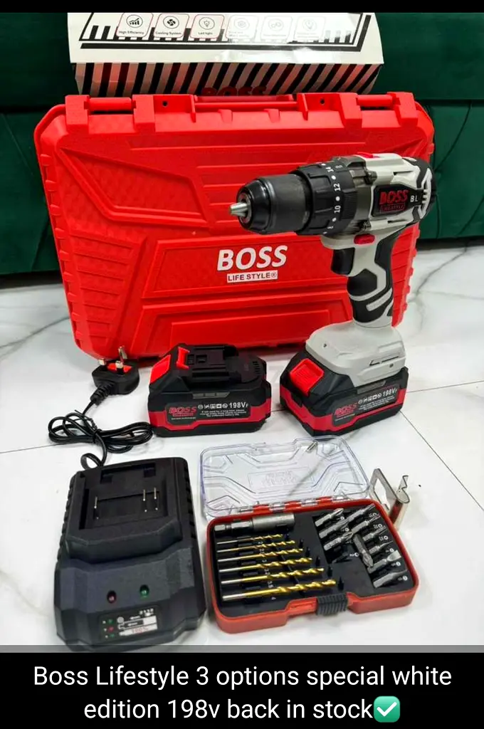 Boss 198v cordless titer drill